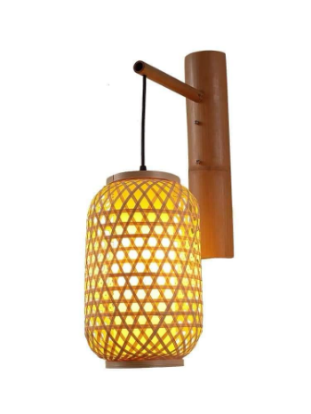 Bamboo Lampshade 02 W  3