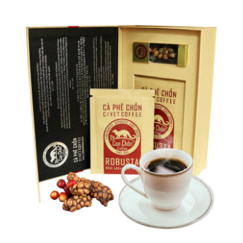 OEM, ODM, Private label "Golden weasel"-Premium Civet Robusta Ground Coffee - Medium Roasted - Premium quality From Vietnam 4