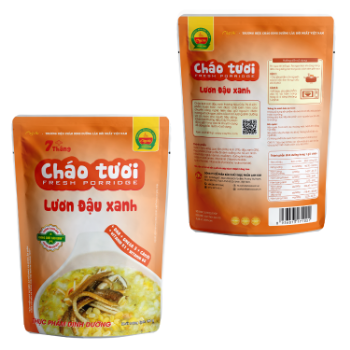 Eel & Mung Bean Fresh porridge Reasonable Price natural color ready to eat packing in bag Made in Vietnam Manufacturer 3