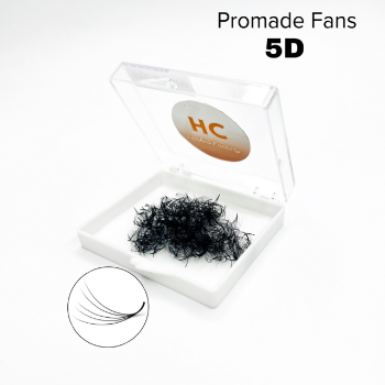 5D Promade 500 Fans full strip eyelashes Hot selling Handmade using for beauty pack in tray or box Vietnam Manufacturer 1