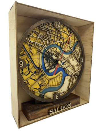 Fast Delivery Desktop Clock Antique Style for desk use Customized Packaging from Vietnam Manufacturer Home Furniture Product 2