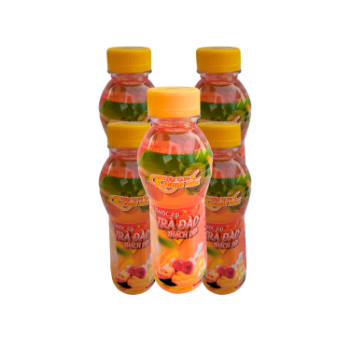 New Quality Coconut Jelly Peach Tea Juice Flavored Beverage Vicas Packed In Box Vietnam Manufacturer 4