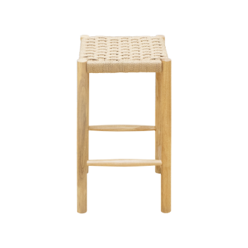 Rope Stool Good Price OEM Service Modern Espresso/ Black Color 5-Layer Cartons Ready To Export From Vietnam Manufacturer 2