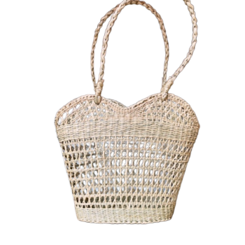 Rattan Bag High Quality Water Hyacinth Bag For Gift Classic Style Light Brown Color From Vietnam Manufacturer 1