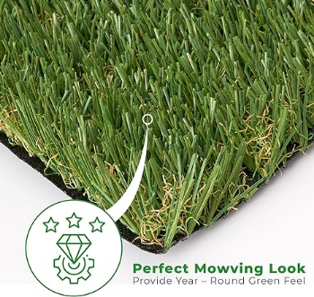 Fast Delivery FresGard Rolling 5ft x 8ft x 1.25'' Artificial Turf Grass Outdoor Rug Decor Competitive Price  2