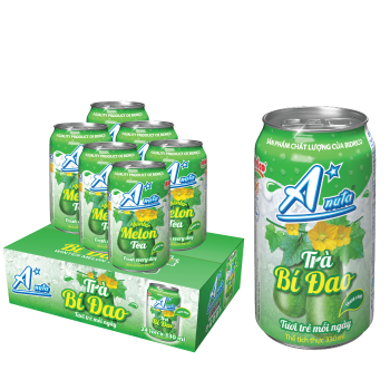 High Quality 2024 Winter Melon Tea Beverages Iso Halal Haccp Anuta Brand Packed In Can Vietnamese Manufacturer 4