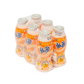 Good Quality Sterilized Drinking Yoghurt Orange Flavour Yobi Brand Iso Halal Haccp Nutritious Products Packed In Bottle 5