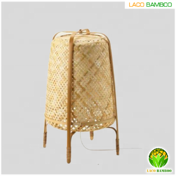 Handmade Rattan Bamboo Material Woven Chandelier Best Selling From Natural Bamboo For Home Decor And Restaurant Custom Packing 4