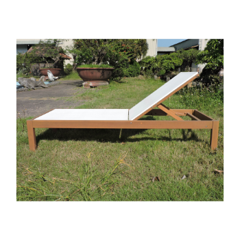 Sun Bed Lounger Low Moq Wooden Material Sun Loungers For Hotel Or Villa Modern Design Made In Vietnam Manufacturer 3