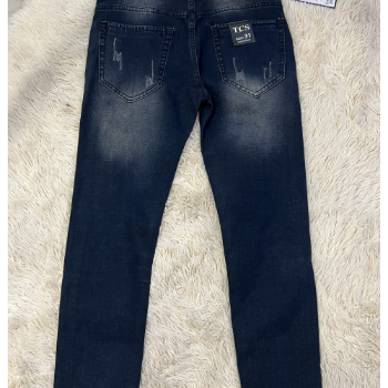 Wholesale Custom Jeans Reasonable Price Denim Jeans ODM Service Enzyme Wash Each One In Poly Bag Vietnam Manufacturer 5