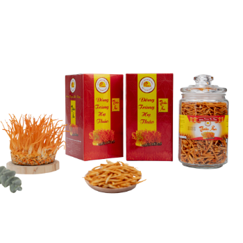 Dried Cordyceps Raw Cordyceps High Quality Nutritious Using For Drink ISO Packing In Jar Made In Vietnam Manufacturer 5