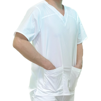 Medical Uniform And Scrubs Fast Delivery Set In-Stock Items Wrap Stored In A Polybag Made In Vietnam Manufacturer 5