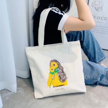 Canvas Bag Good Quality Handled Style Customized Color Durable Travel Handle Gift From Vietnam Manufacturer 7