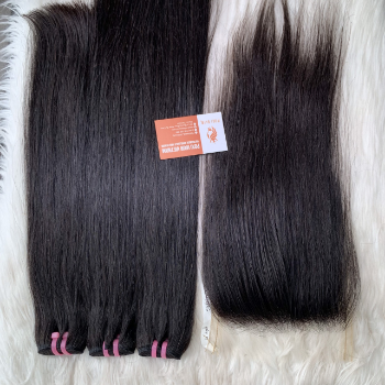 Fast Delivery Machine Weft Raw One Single Donor Hair Extensions Bulk Sale Virgin Hair Beauty And Personal Care 5