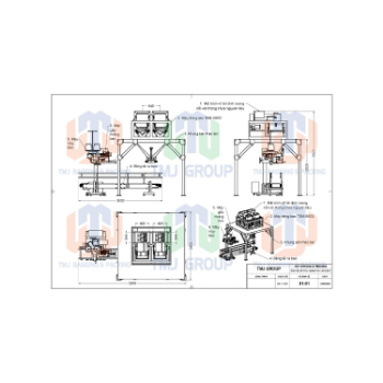 Machine For Weighing & Bagging Powdered Ingredients TBM-SS02 Series Machines Competitive Price High Level Of Perfection 6