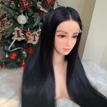 Natural Color Bone Straight Wig Weft Hair Extensions human hair wigs 100% Human Hair Vendors Made In Vietnam 5