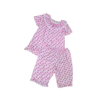 Girls Sleepwear Reasonable Price Rayon Breathable Sample Support Printed Technics Made In Vietnam Manufacturer 8