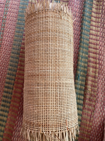 Hot Sale Square Mesh Rattan Cane Webbing Roll Eco-Friendly Used For Living Room Furniture And Handicrafts Customized Packing 2