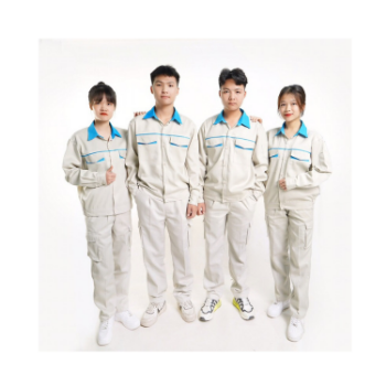 New Quality Work Safety Uniform Green Vina Custom Size Work Garments Packed In Bag Vietnam Manufacturer 6