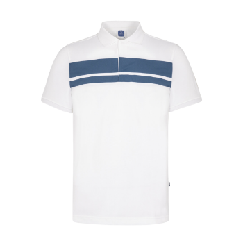 Polo Shirt With Contrast Panel 1 Color At Across The Front Chest Men Polo Shirts New Arrival Polo Shirts For Men 3