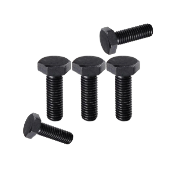 Bolt And Nut Factory Price High Quality Factory Price Full Thread Hex Bolts Steel M4 M6 M8 Black Flange Bolt Screw Fasteners  1