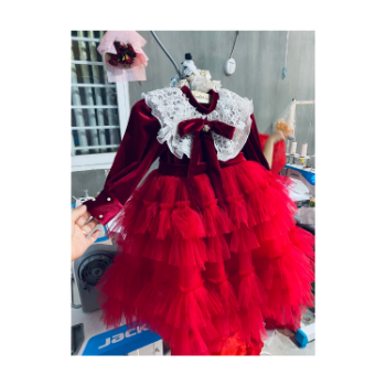 Mixed Luxury Girls Party Dresses Princess Children Reasonable Price Fashionable Using For Baby Girl Pack In Plastic Bag High Quality Product  1