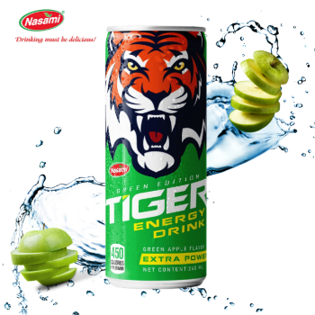 Fast Delivery Wholesale Energy Drinks Green Apple Flavor Energy Drink Private Label Soft Drinks Production Line Made In Vietnam 6