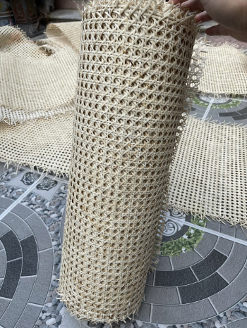 Best Sale Oval Mesh Rattan Cane Webbing Eco-Friendly Used For Living Room Furniture And Handicrafts Customized Packing 6