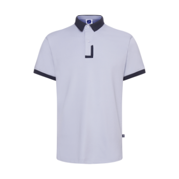 Polyester Spandex Regular-Fit Polo Shirt with Contrast Placket Collar & Sleeves Men Polo Shirts New Arrival Shirts For Men 1