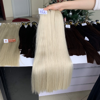 Machine Weft Natural Straight Hair Extensions Bulk Sale Virgin Hair Beauty And Personal Care From Vietnam Manufacturer 4