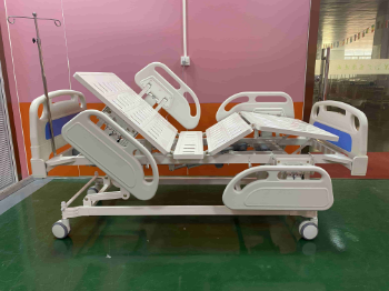 Three-Function Electric Bed Patient Examination Bed Hospital Factory Price New Design Medical Surgery Hospital Equipment 5