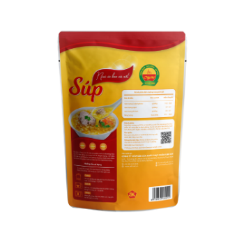 Pig brain macaroni soup with carrot High Specification fresh ingredients ready to eat packing in bag from Vietnam Manufacturer 5