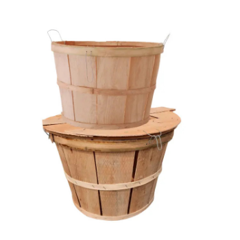 Top Product Wooden Fruit Basket Basket Storage Box For Storage Basket With Handles Hand-Made Products Eco-Friendly Material 3