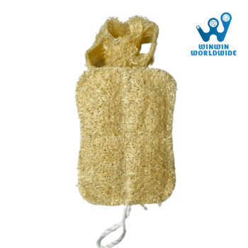 Dishwasher Loofah Ellipse Organic Rectangle 100% Natural Biodegradable Sponge Scrubbers Lufa Sponge Cleaning Kitchen 5