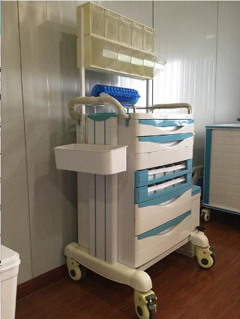 Anesthesia Cart Aluminum Alloy Multifunction Hospital Furniture Factory Direct Accessories Equipment Multiple Accessories 5