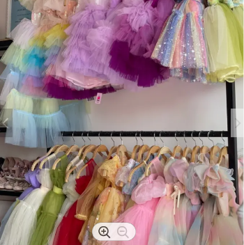 4 - Layer  Princess Dress Baby Girl Princess Dresses Good Choice Fashionable Cute Dress For Baby Girl Pack In Plastic Bag 7