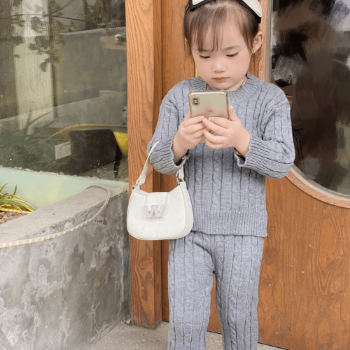 Kids Designers Clothes Fast Delivery Natural Woolen Set New Arrival Each One In Opp Bag From Vietnam Manufacturer 7