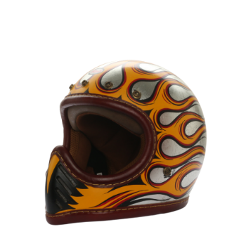 Full Face Custom Raw Vintage Helmet Competitive Price Motorcycle Arrow Helmet Riding Motorbike Helmet From Vietnam Manufacturer 1