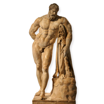 Best Choice Outdoor Statue Sculpture The Farnese Hercules White Marble Statue Packed Styrofoam Box From Vietnam Factory 1