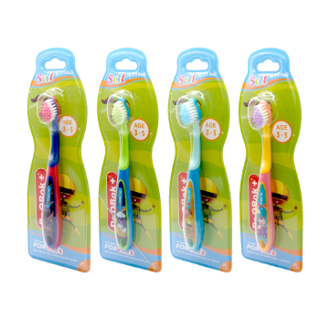 Custom Toothbrushes With Logo Soft Children From Vietnam Manufacturer Toothbrush Three Sided PET Finger Refillable Unique 3