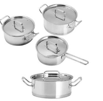 Stainless Steel frypan factory pemium kitchen product From Vietnam Manufacturer Customized Packaging 4