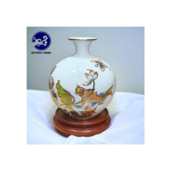 Vase Good Choice Classic Living Room Indoor Carton Box Vietnam Factory Ceramic Vase Cheap Price  Decoration  Living Room  Party, Presents, Travel, Wedding Customized Packing Made In Vietnam Wholesale  1