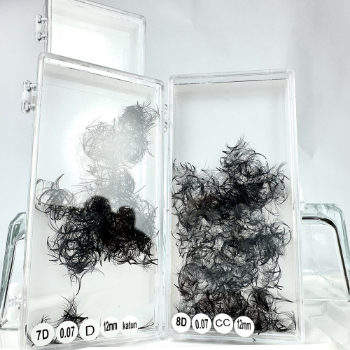 Handmade Wispy 7D Eyelash High Quality Natural Long Silk Personal Care Customized Packaging Vietnam Manufacturer