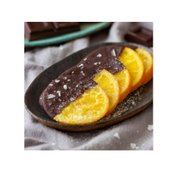 Chocolate - Covered Fruit Orange Chocolate Original Cheap Price Snack Sweets Decoration Iso Custom Packing Vietnamese Factory 1