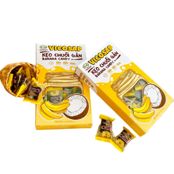 Sweet Durian Banana Strings Candy Good Price Coconut Milk Tasty Flavor Macapuno Coconut Preserves Made In Vietnam Manufacturer 3