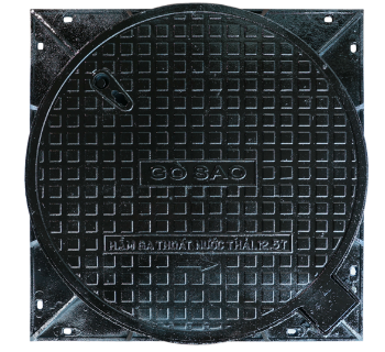 Ductile Manhole Cover High Specification Cast Iron Use For Safety EN124 ISO Steel Straps Wooden Crates Vietnam Manufacturer 8