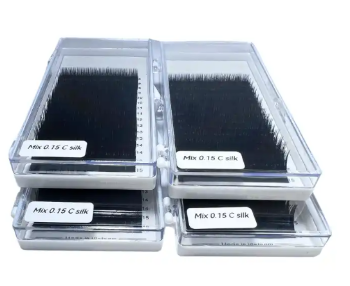 0.05 0.07 Classic Flat Trays Private Label Volume Matte Black Lash Silk Mink Eyelash Extension Individual Professional Whosale 7