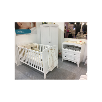 Children Cribs Multi-functional Bed Crib Hot sale Movable Convertible Luxury Kids' Baby Cot Ready Export From Vietnam Manufacturer 7