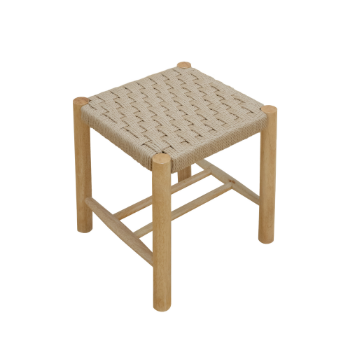 Rope Stool Professional Team Fabric Modern Espresso Color 5-Layer Cartons Ready To Export From Vietnam Manufacturer Hot Sale 3