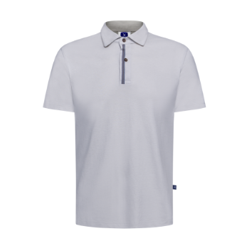 Cotton Spandex Regular-Fit Polo Shirt with Contrasting Tape on the Placket Men Polo Shirts New Arrival Polo Shirts For Men 10